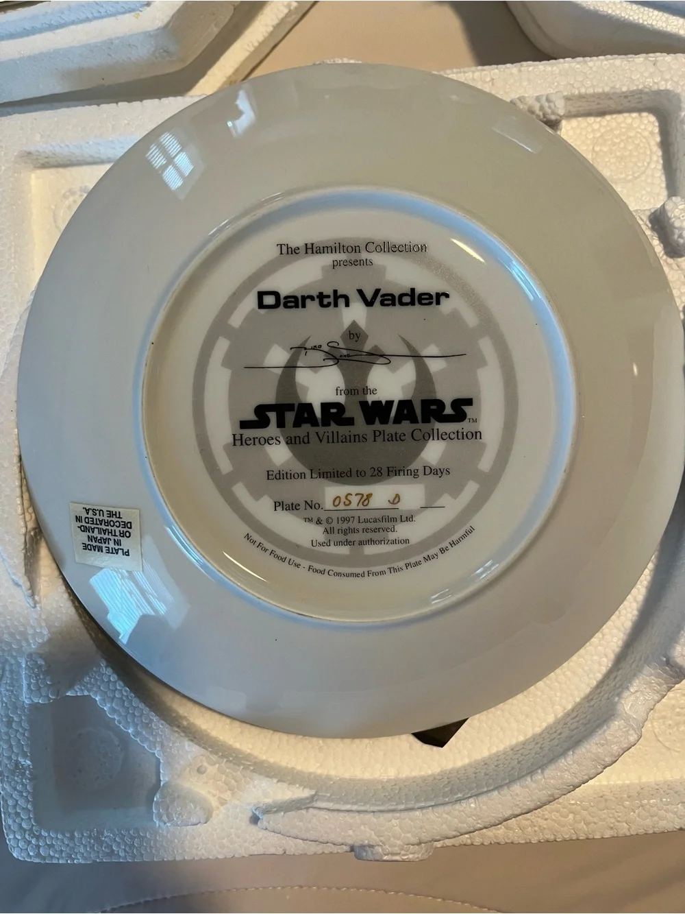 Star Wars brand hamilton